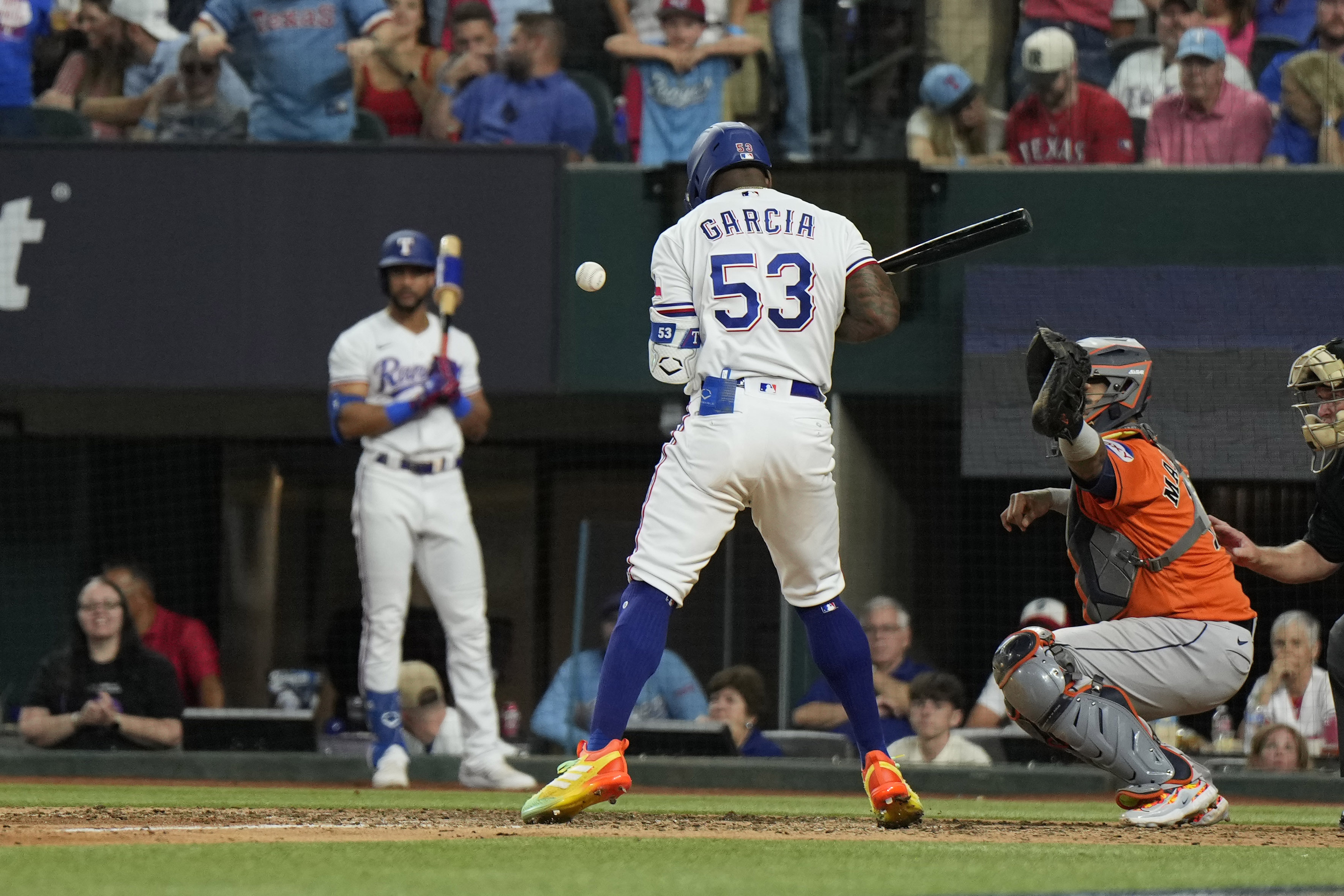 Houston's Bryan Abreu appeals suspension for throwing at Adolis Garcia, is  eligible for ALCS Game 6, DC News Now