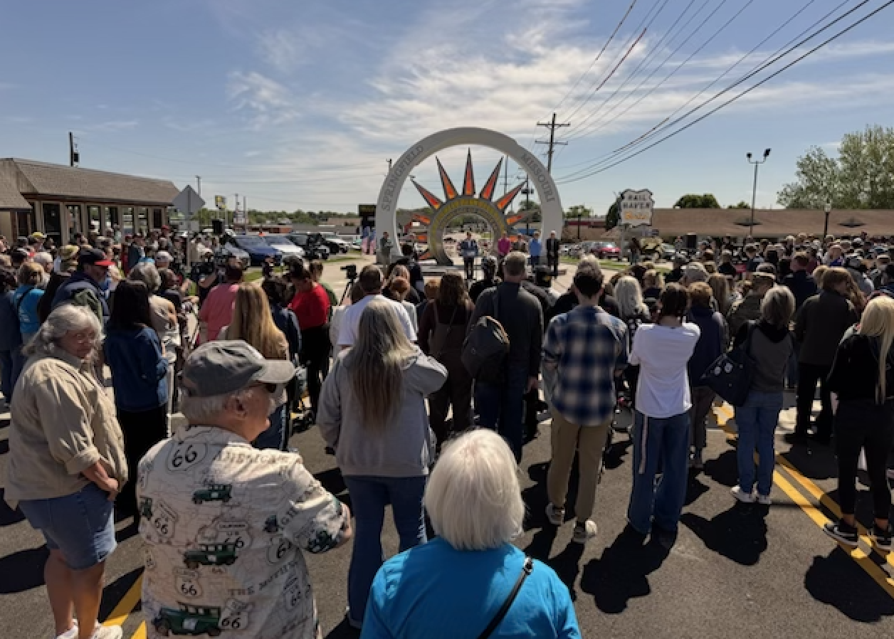 Route 66: Queen's Gate 66 sculpture, Musical Road unveiled in