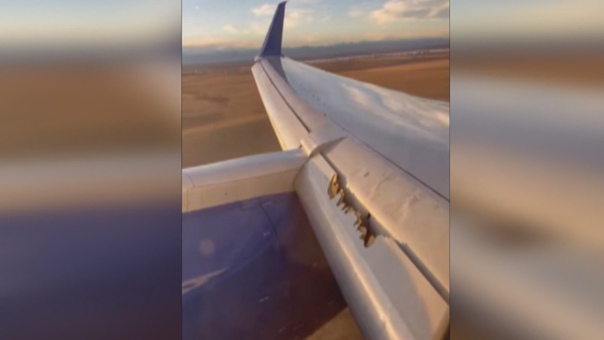 United flight from San Francisco to Boston diverted due to damage to one of  its wings