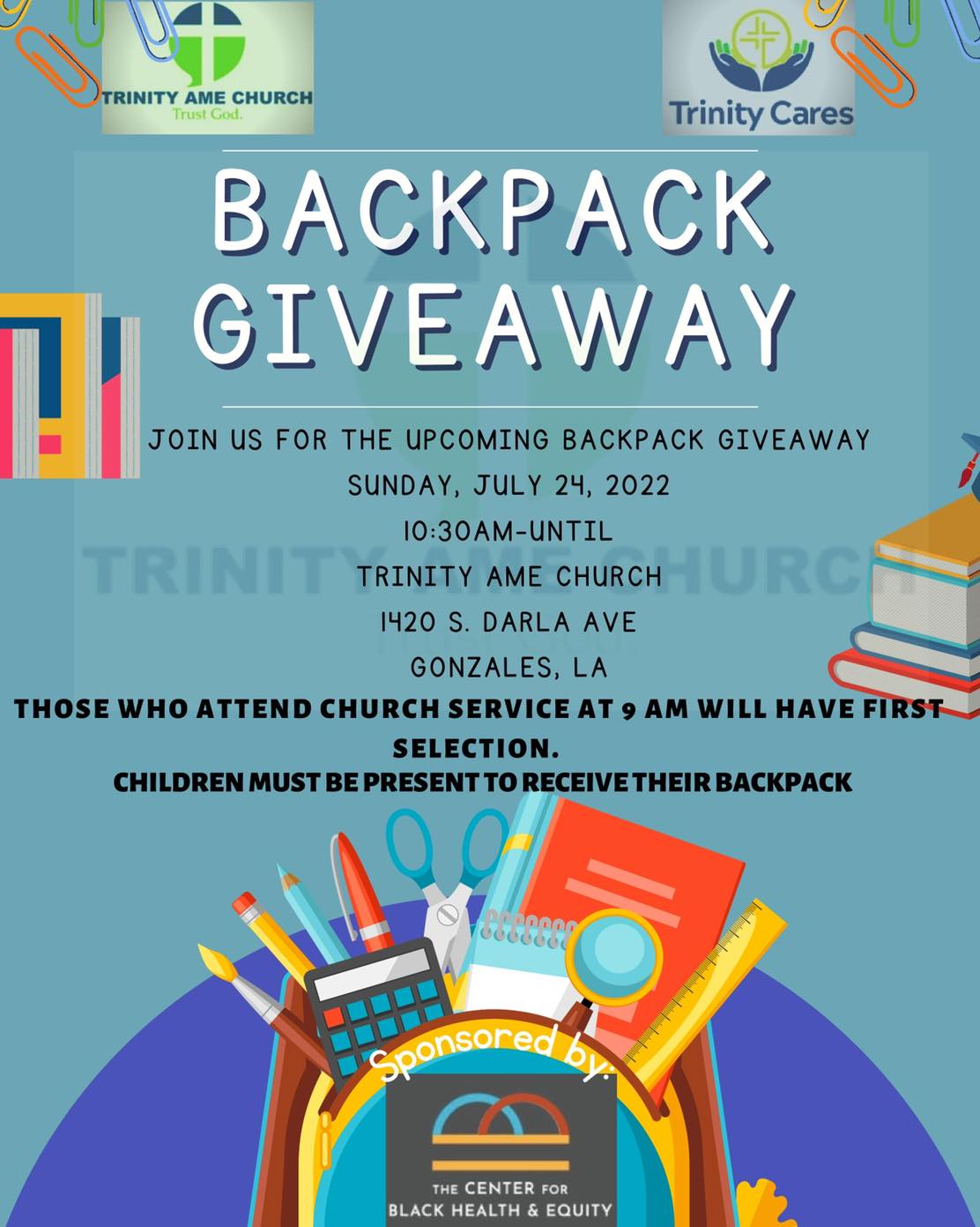 Back To School Giveaways – The Louisiana Weekend