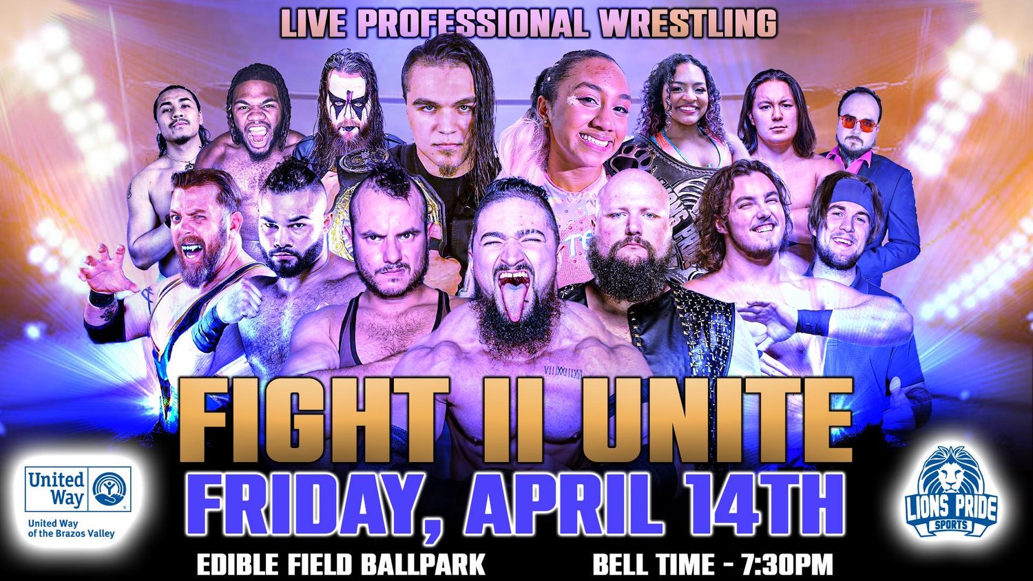 Ballpark Brawl” Pro Wrestling Event to Benefit United Way, Other Area  Organizations –