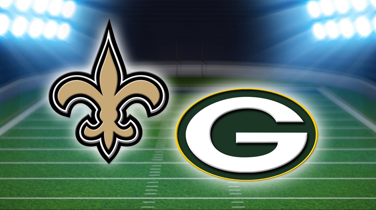 Assista a Saints x Packers (narração em português) ao vivo