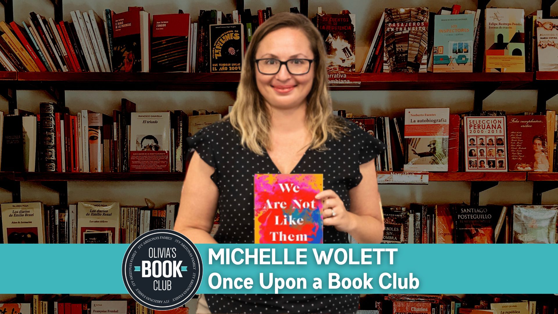 Olivias Book Club Podcast Michelle Wolett, of Once Upon a Book Club image