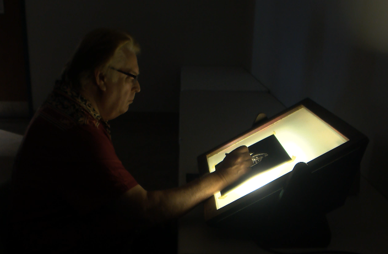 Mississippi artist brings 46-year light-etching exhibit to Ocean