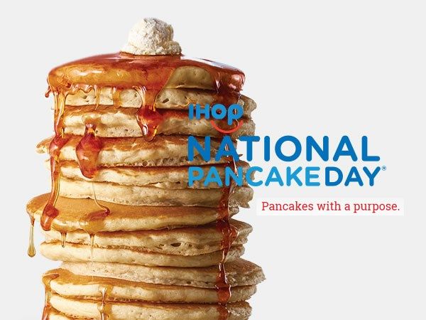 Tuesday is National Pancake Day; get free pancakes at IHOP