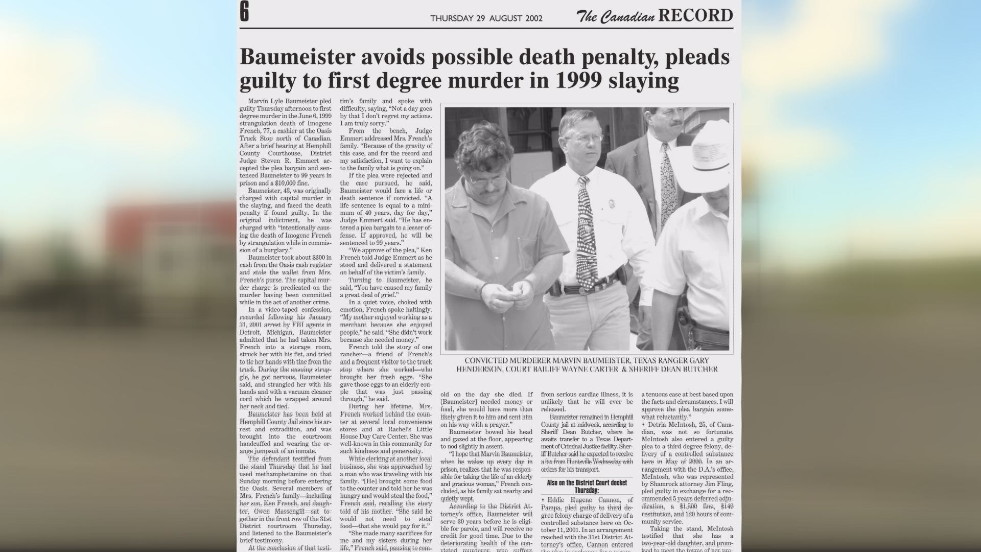 Source: The Canadian Record