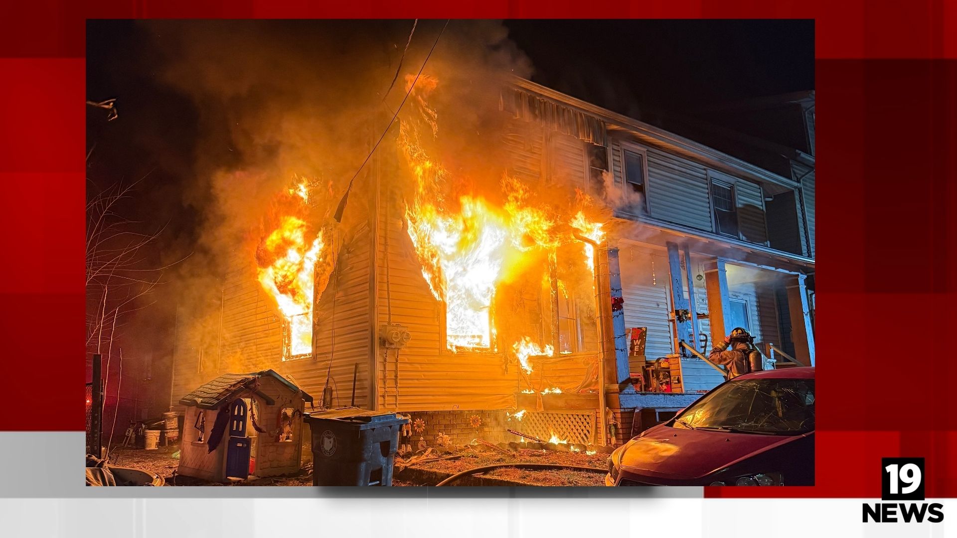 Canton Fire saves residents, 2 dogs from apartment fire on