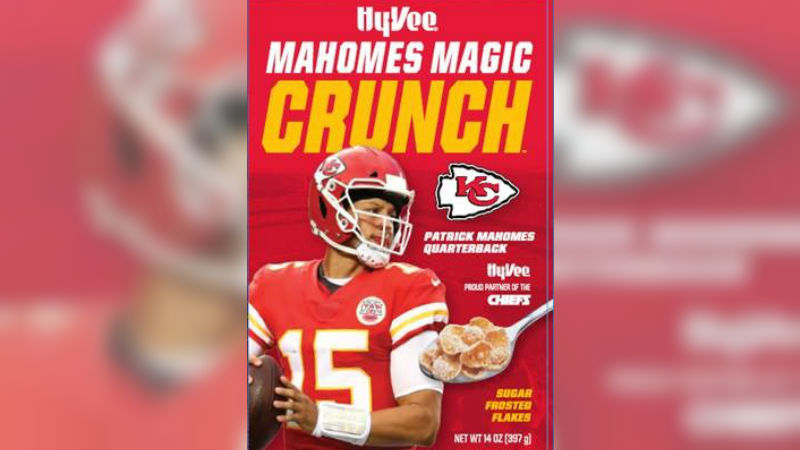 Patrick Mahomes' Magic Crunch selling fast at Springfield's Hy-Vee