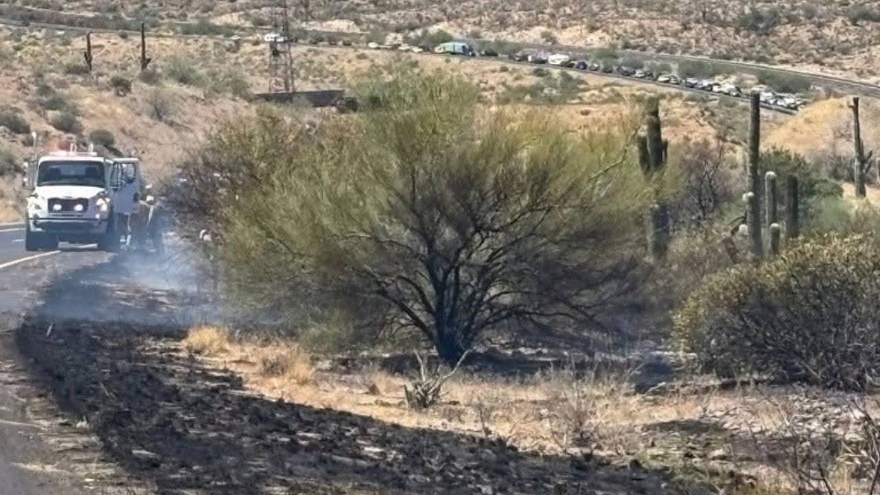 Northbound SR 87 reopens near Fountain Hills after Picadilla Fire