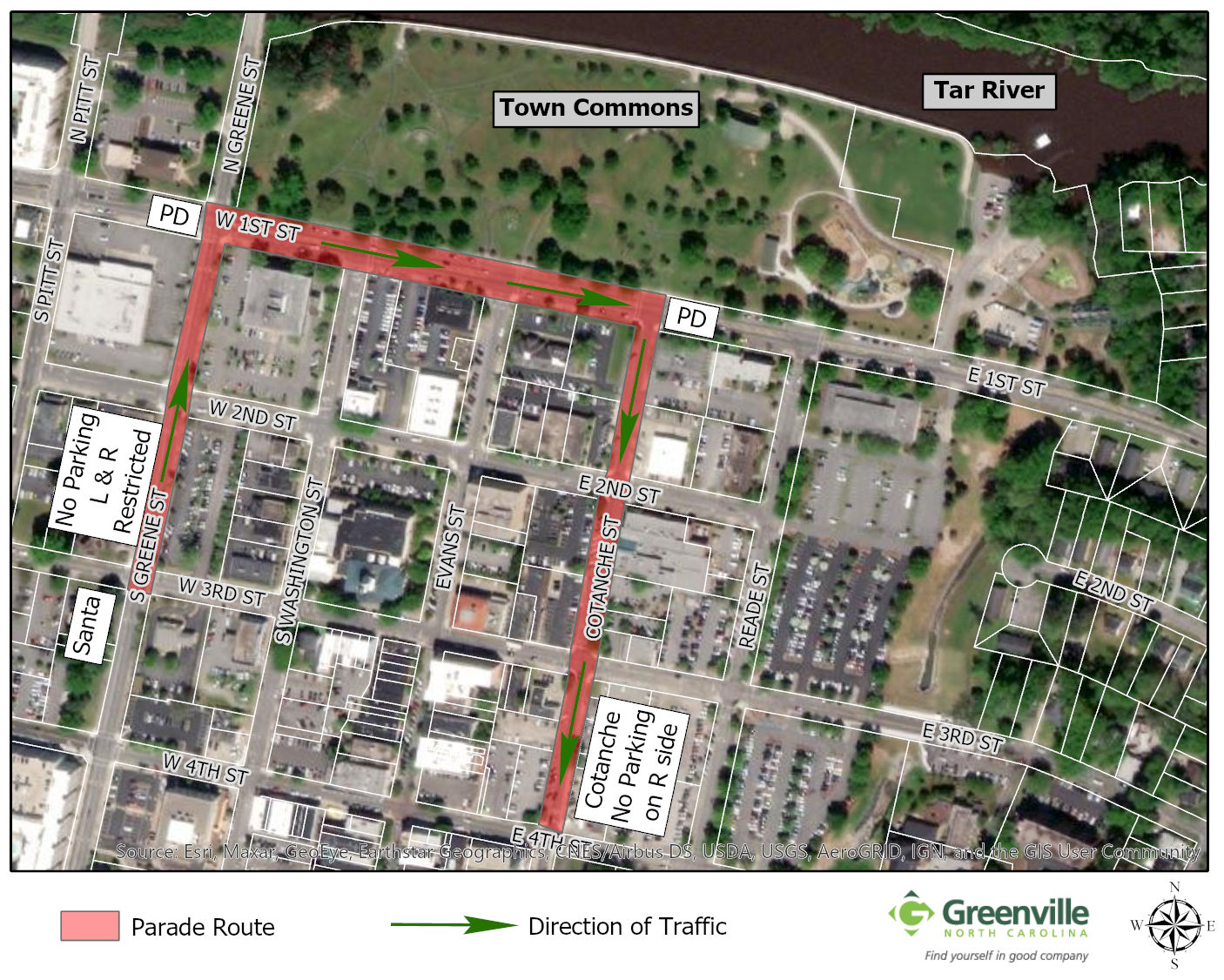 Greenville Nc Christmas Parade Route 2022 Greenville Christmas Parade To Go On, With Covid-19 Twist