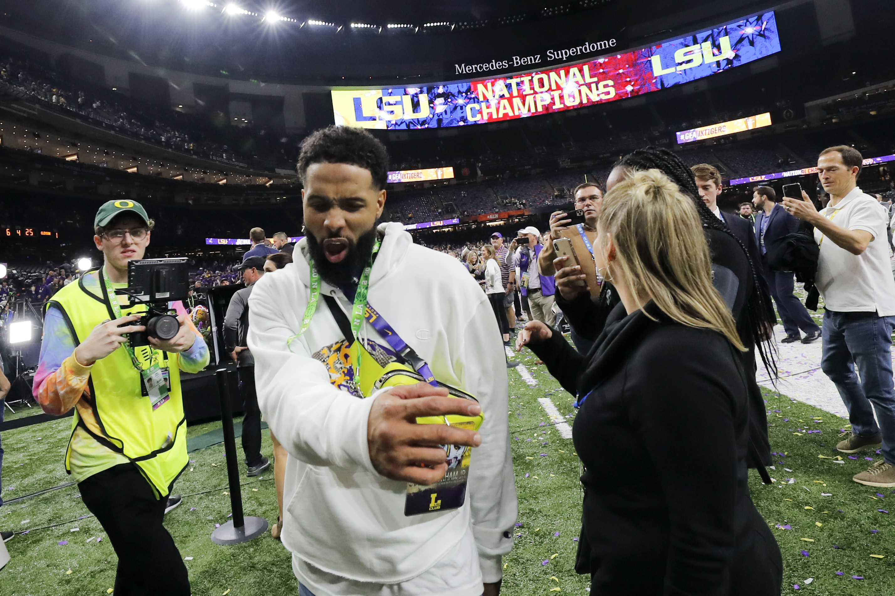 Odell Beckham Jr. banned from LSU for two years