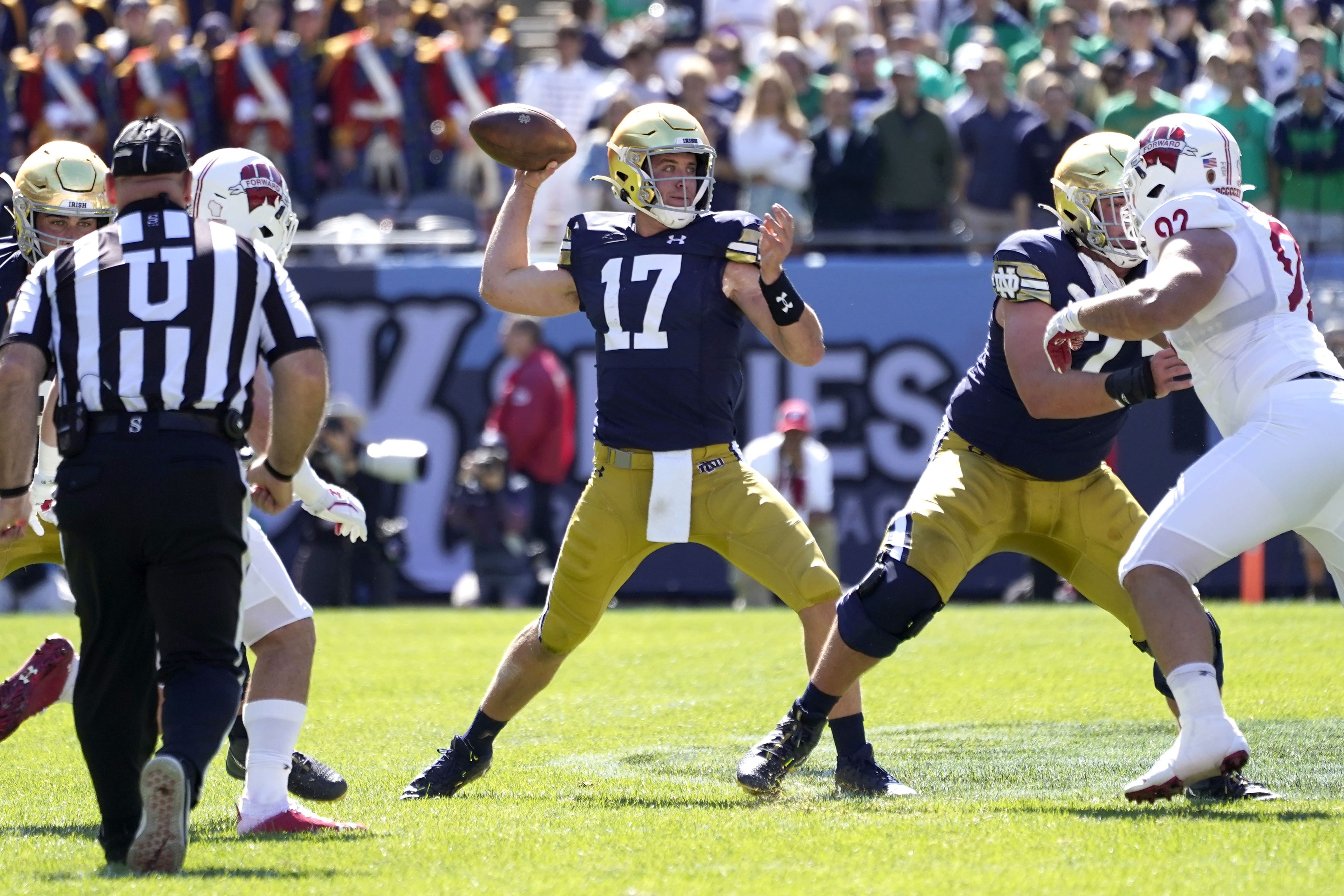 Brian Kelly Names Jack Coan Notre Dame's Starting Quarterback