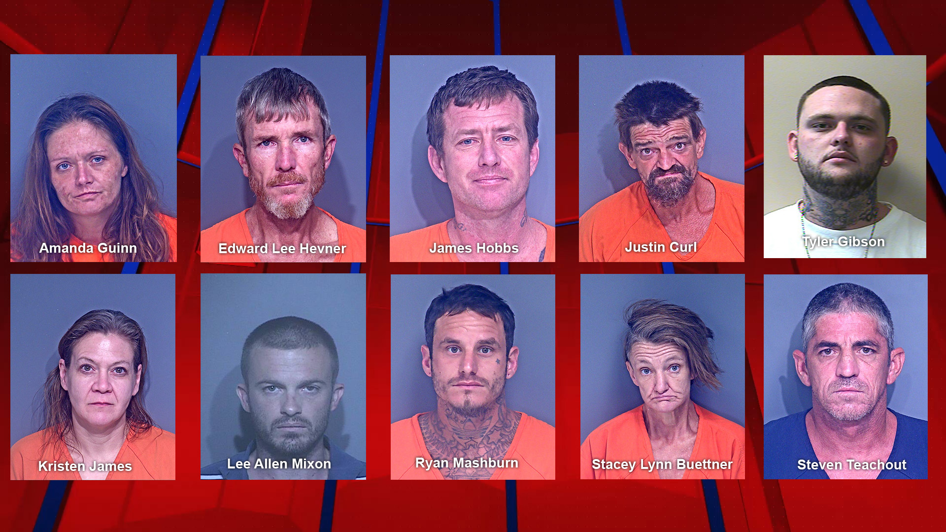 11 arrested in Baldwin County on warrants, drug charges