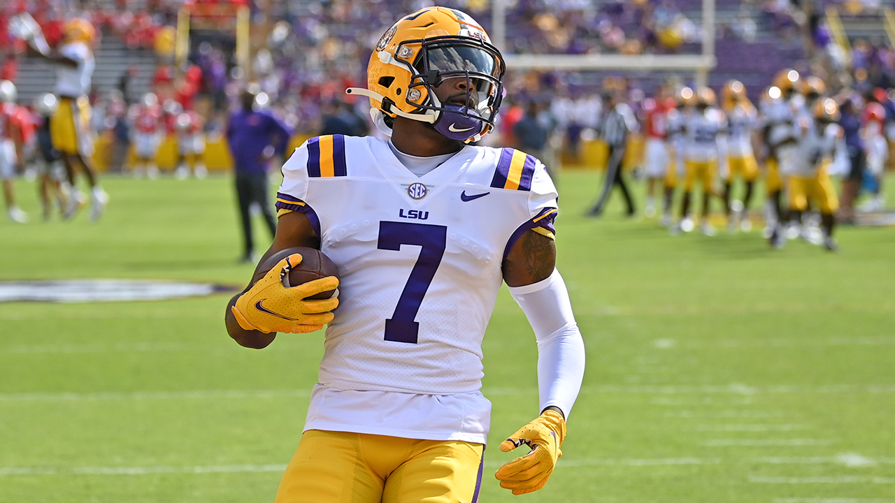 Derek Stingley Jr. honored to be the next No. 7 at LSU - Death