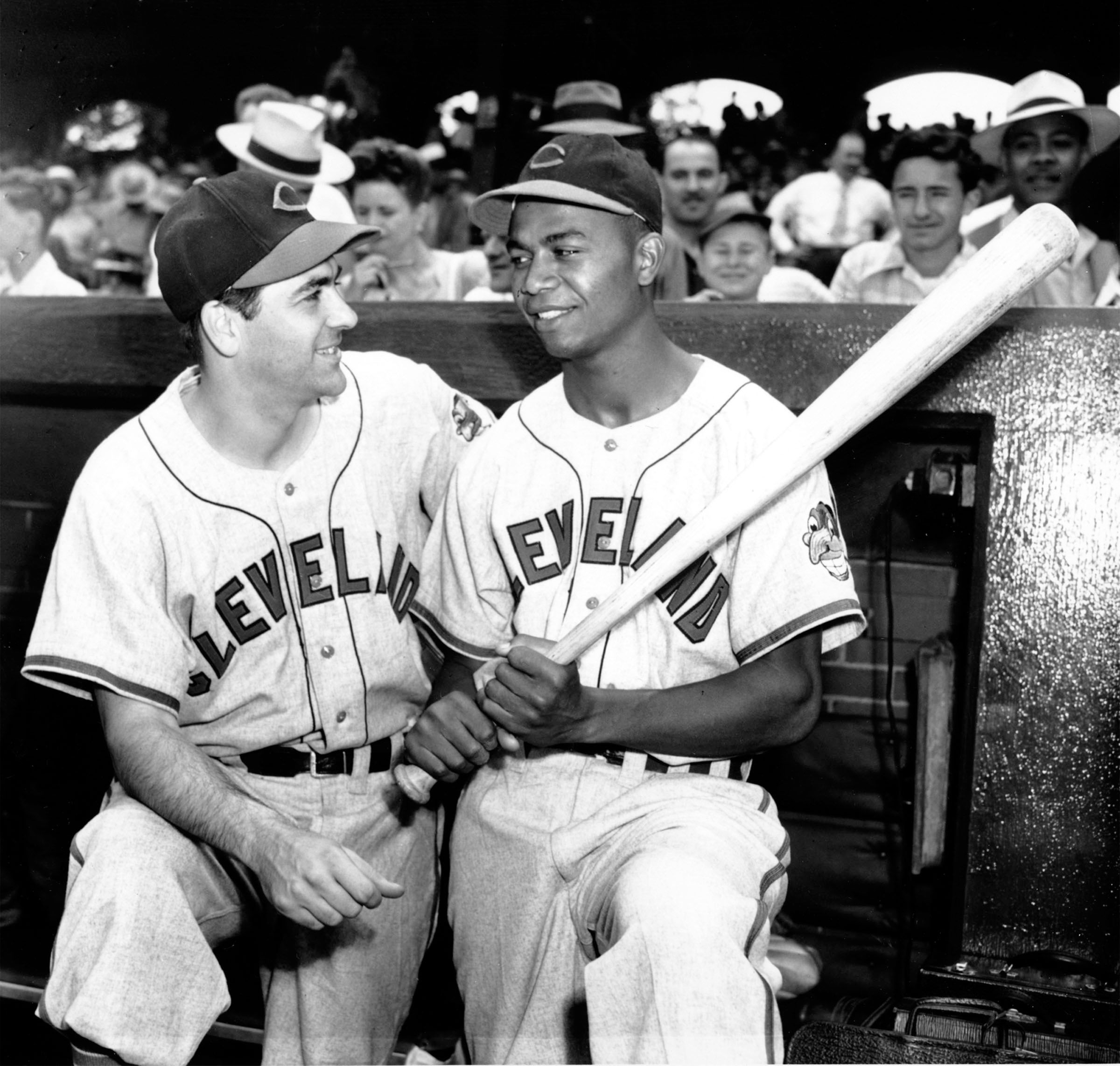 Larry Doby, the first African-American in the American League