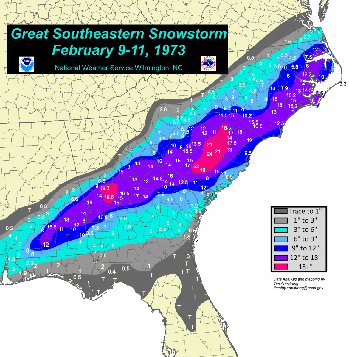 Anniversary Of The Great Snowstorm Of 73