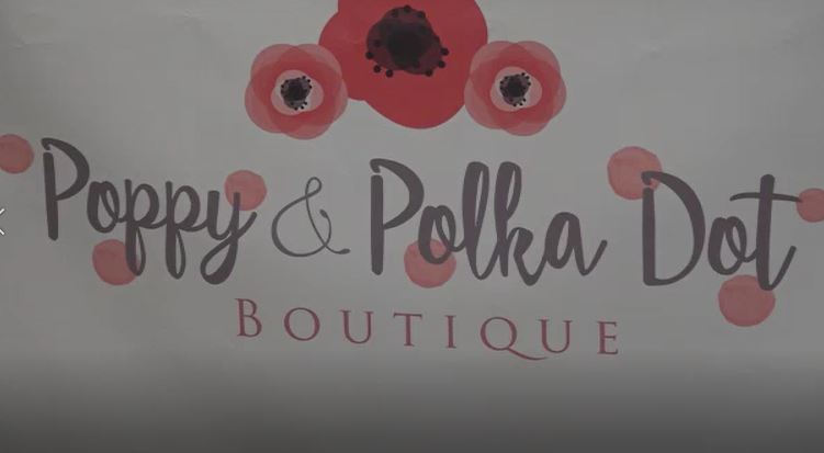 From online to in store Poppy and Polka Dot Boutique now open