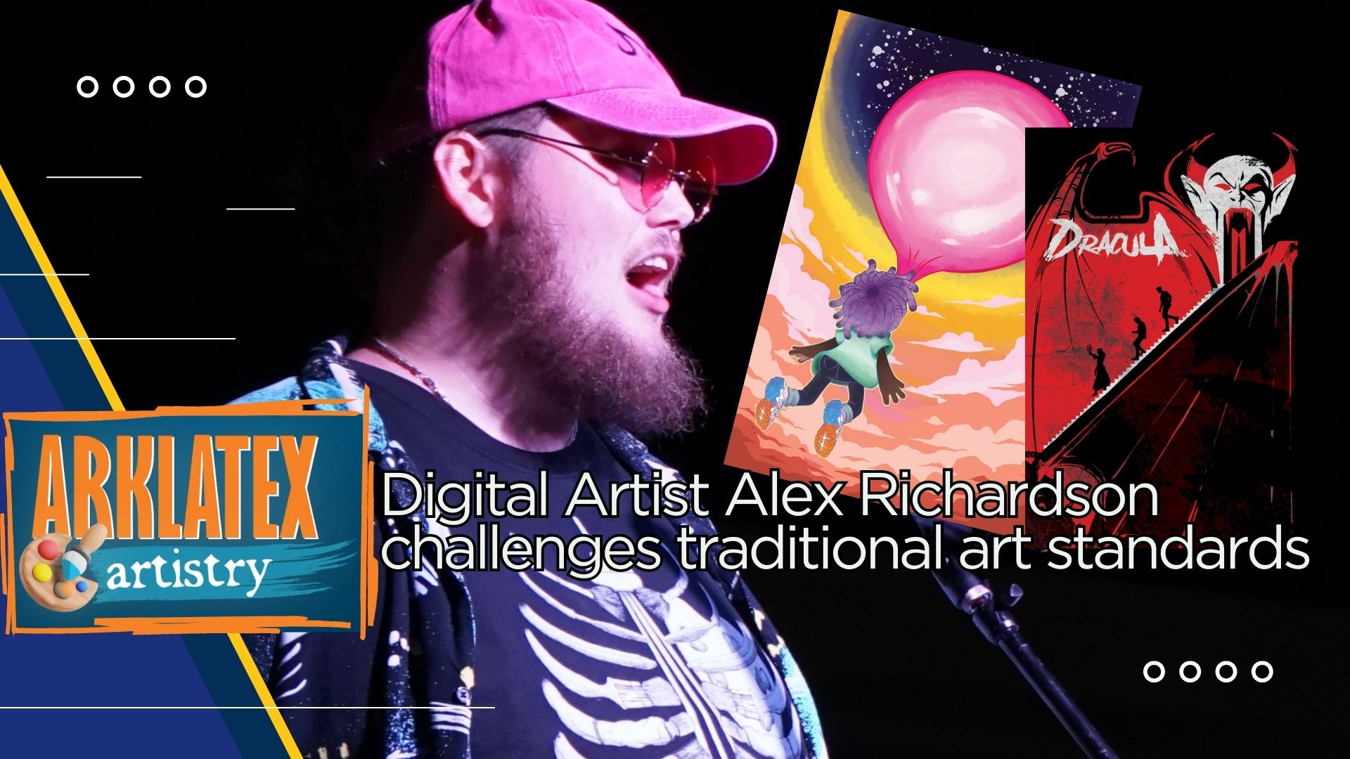 ArkLaTex Artistry: Alex Richardson creates vibrant digital art