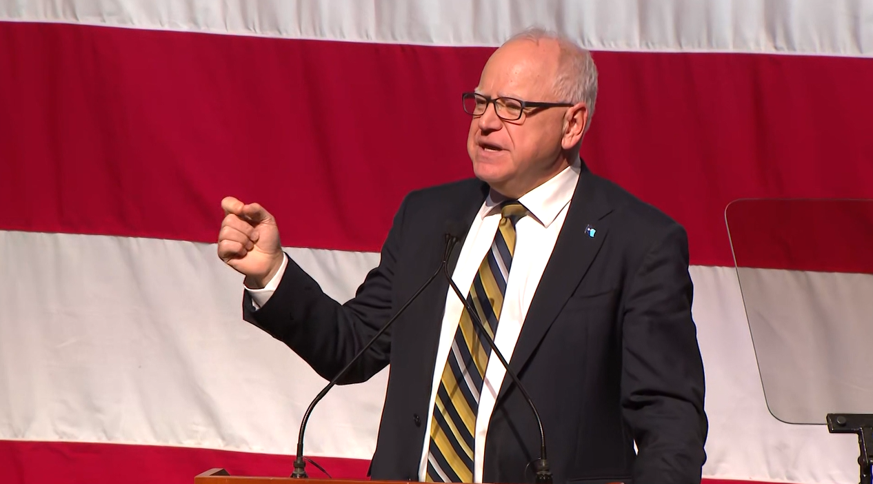 Tim Walz addresses supporters after election loss: 'It's hard to understand'