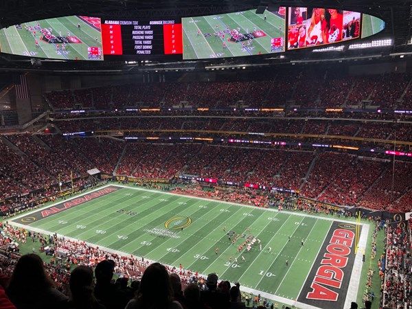 Mercedes-Benz Stadium Wi-Fi saw 12 TB of data used at January's college  championship