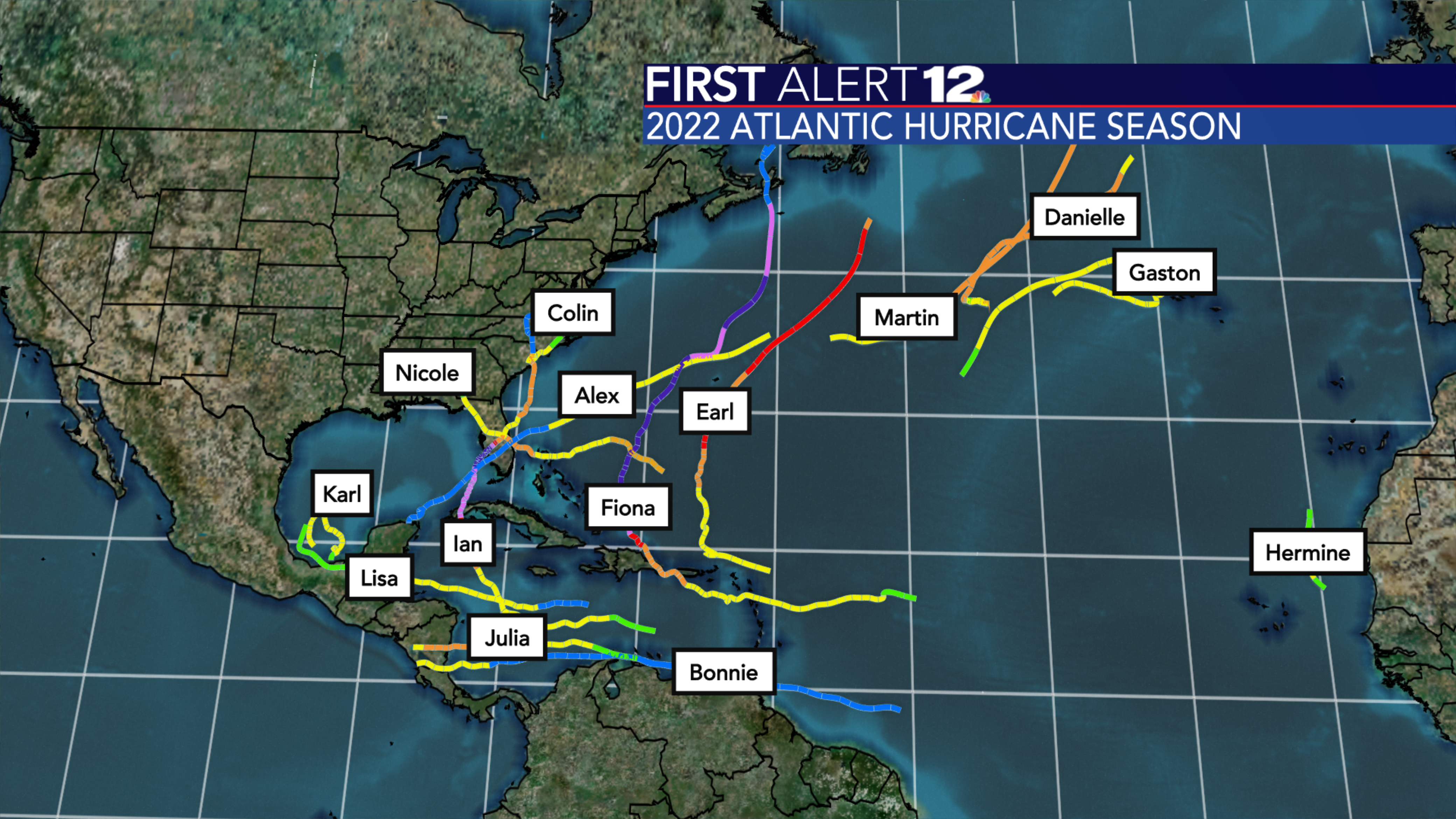 Tropical Storm Danielle forms in the Atlantic after rare, quiet August