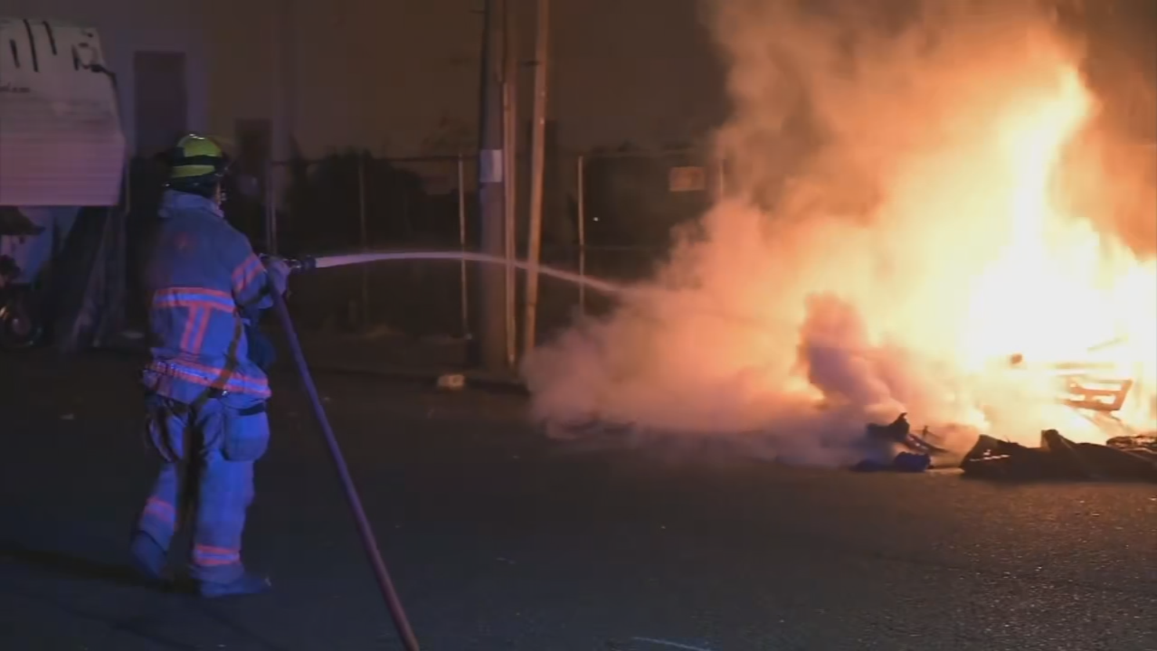 Neighbors in Portland say homeless are targets of homemade explosives, arson pic