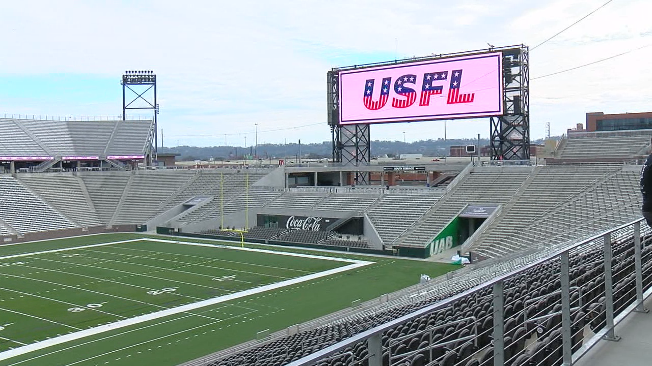 USFL teams to practice, play games at Tom Benson Hall of Fame Stadium in  2023 season