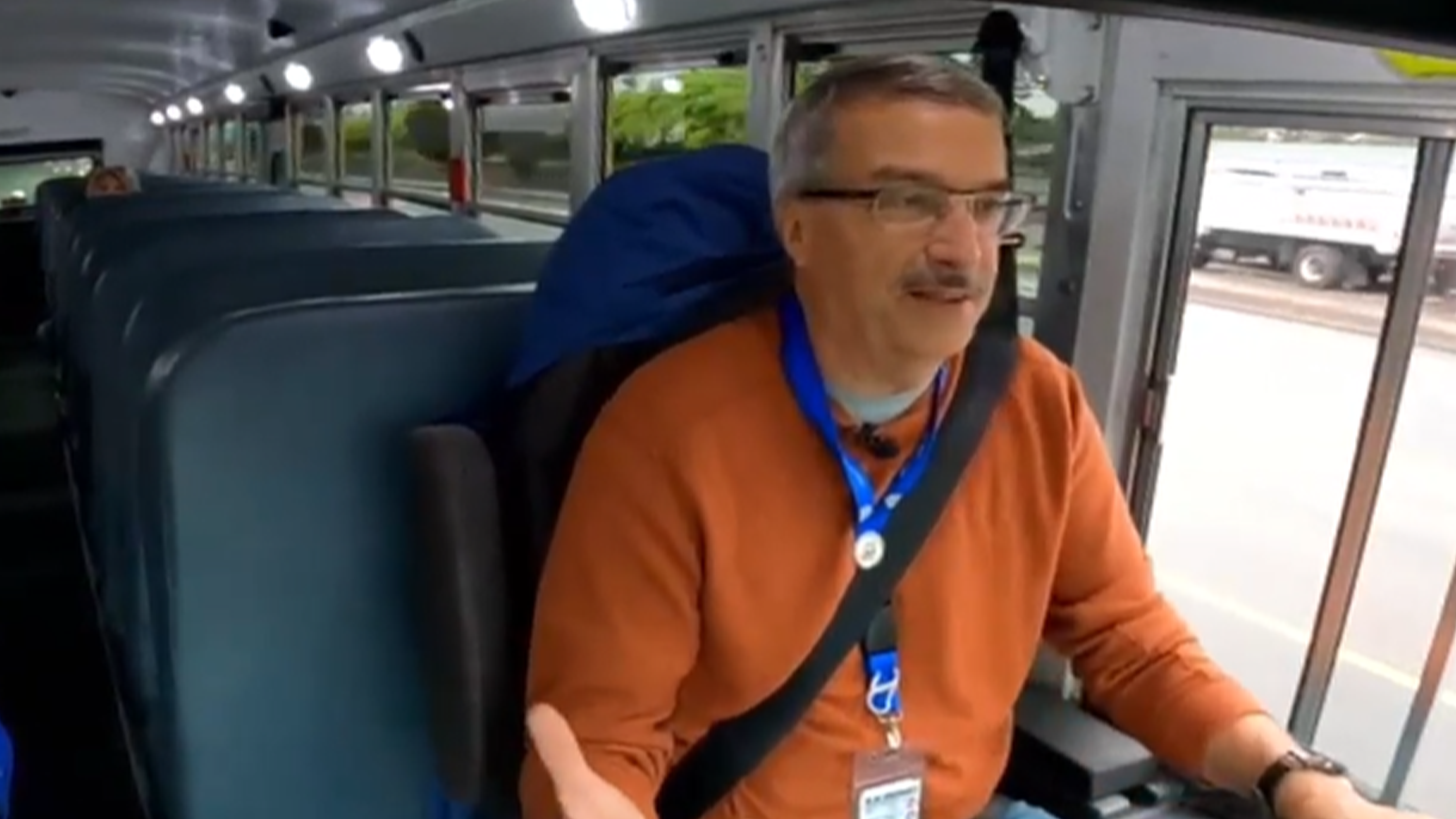 Hillsboro bus driver shares first day of school excitement