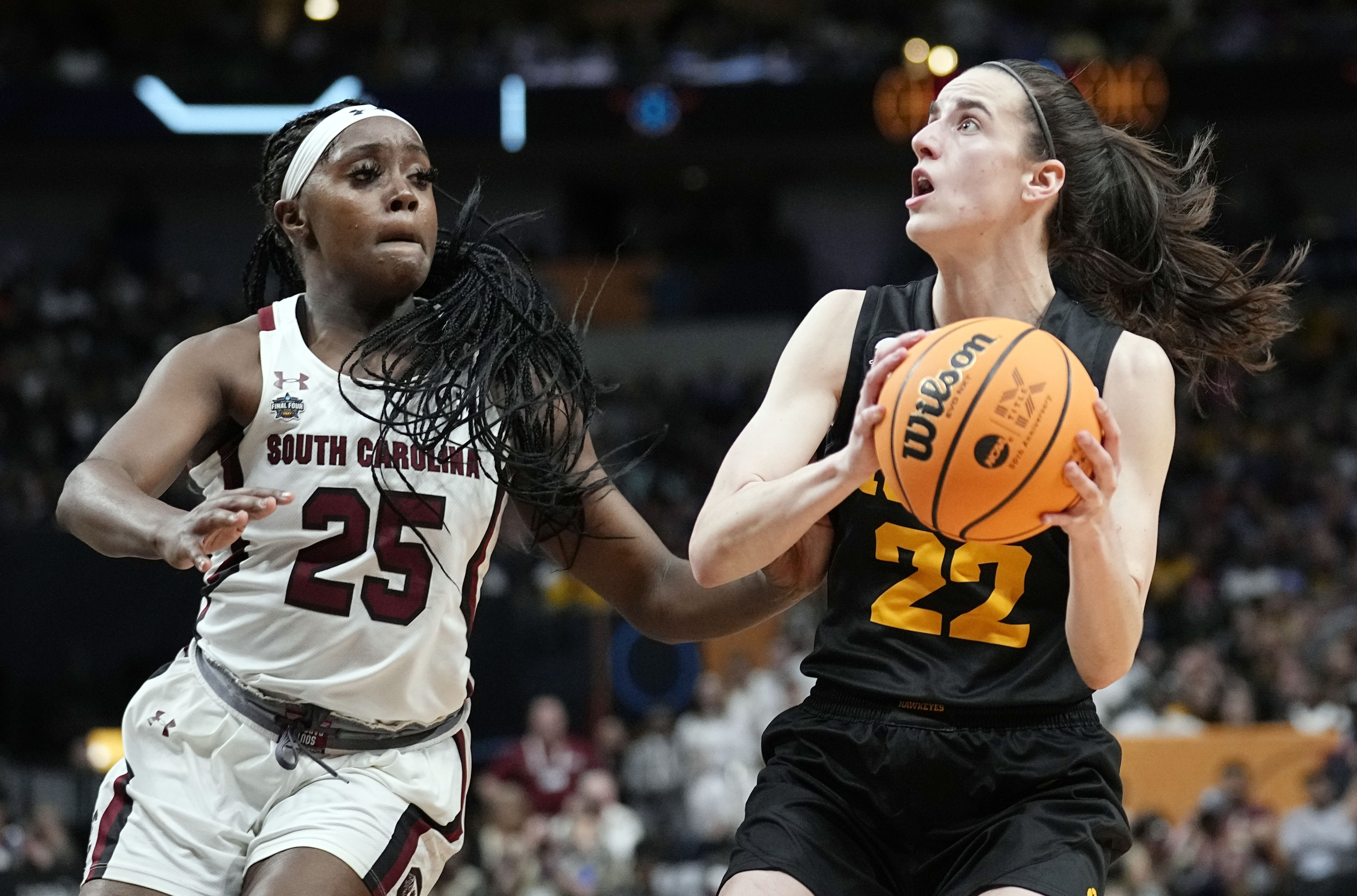 South Carolina beats Iowa 87-75 in National Championship