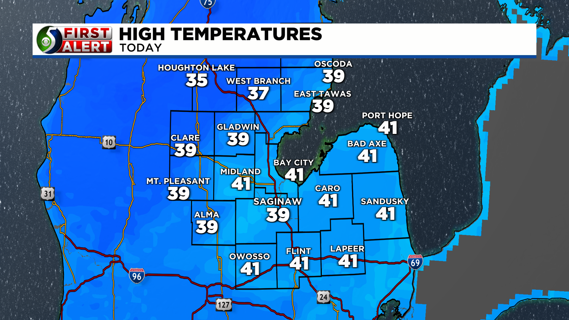 Rain, snow chances to roll into Michigan Wednesday 