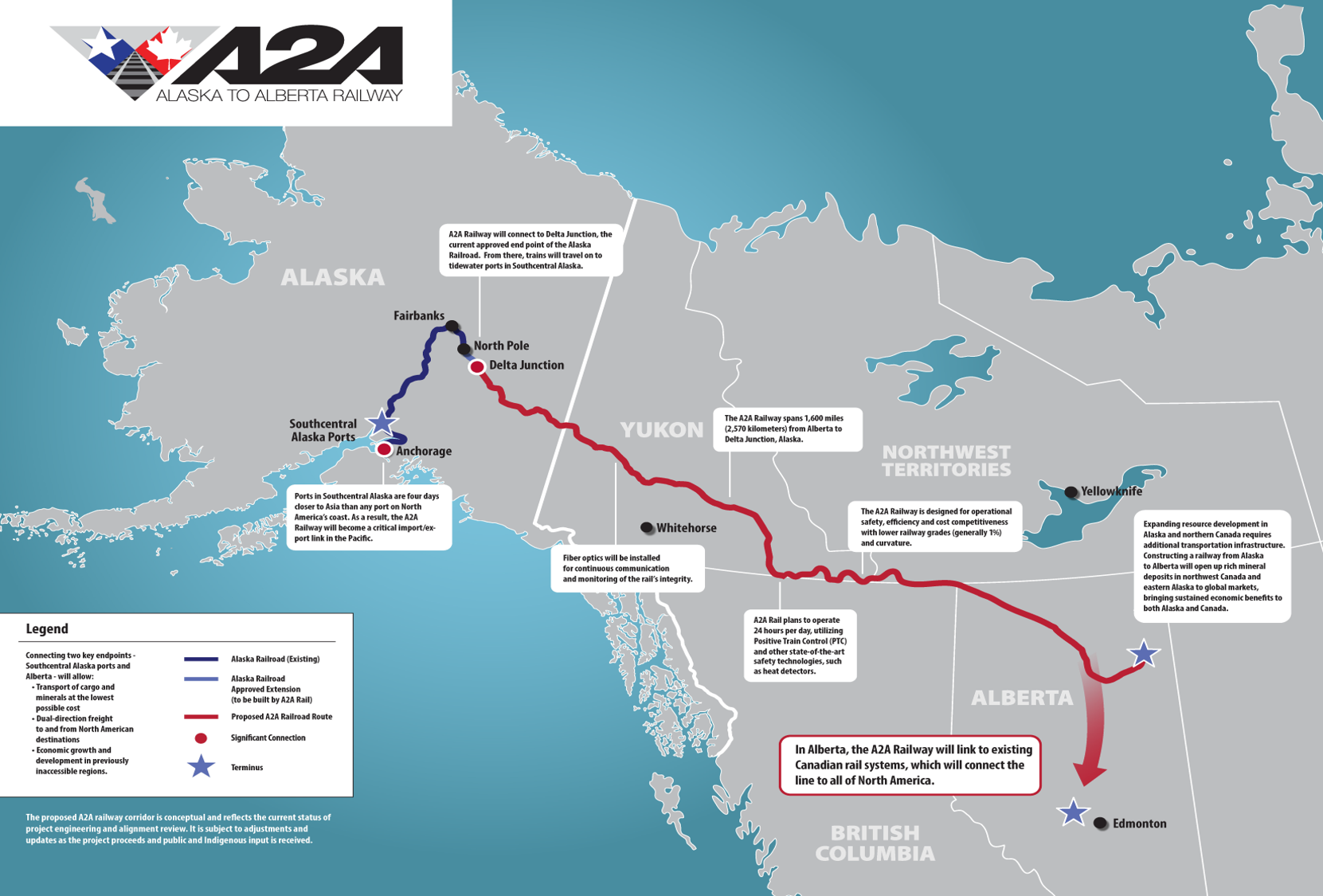 Arm Der Anfang salzig alaska train routes Wie Arne Zeitplan