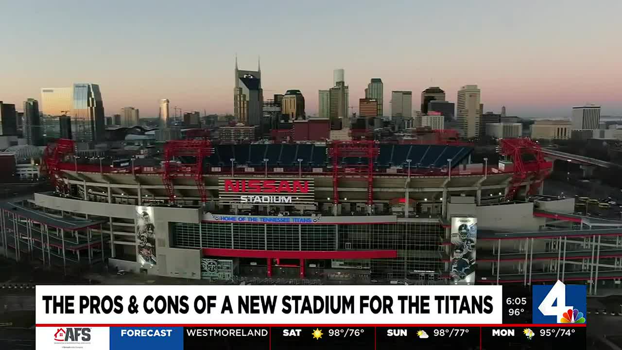 Titans want fewer seats in potential new stadium. Here's why