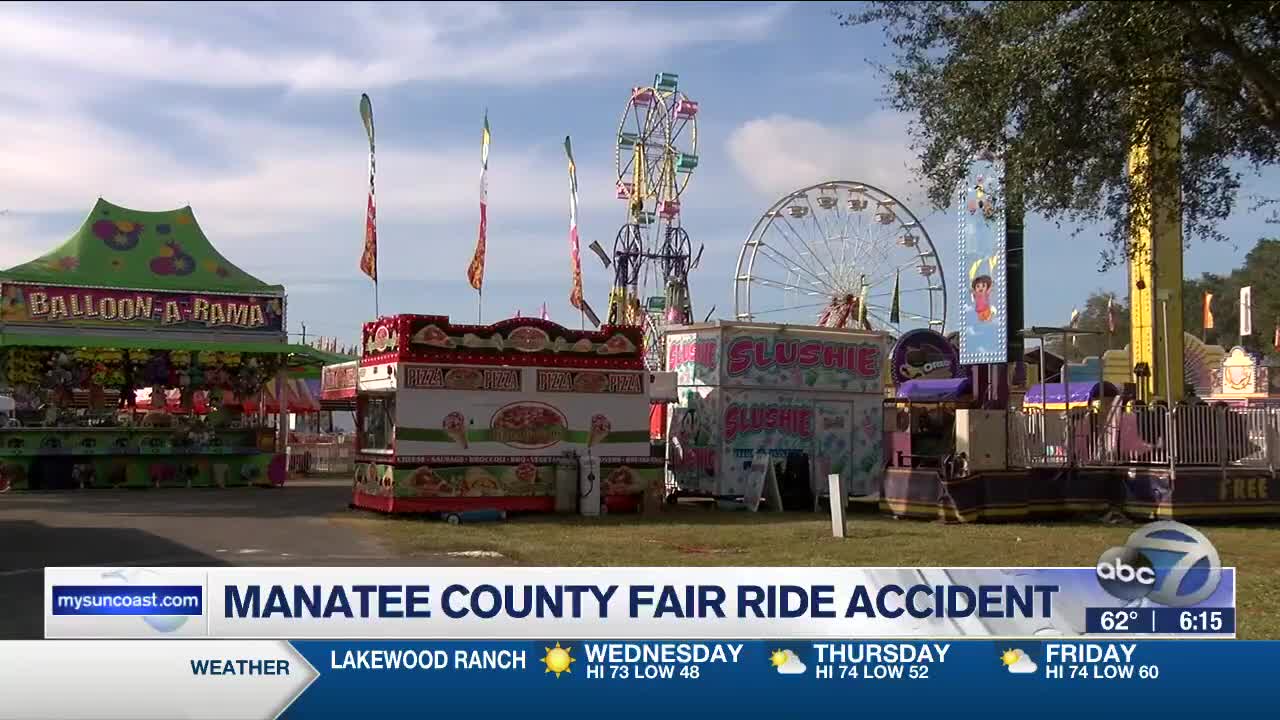 Ride Accident Reported At Manatee County Fair