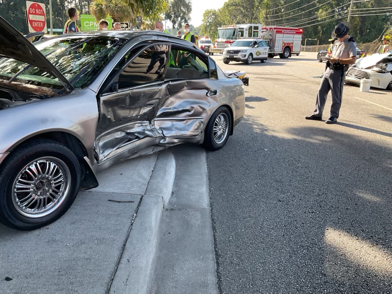 Seven injured after wreck on Trask Parkway in Beaufort