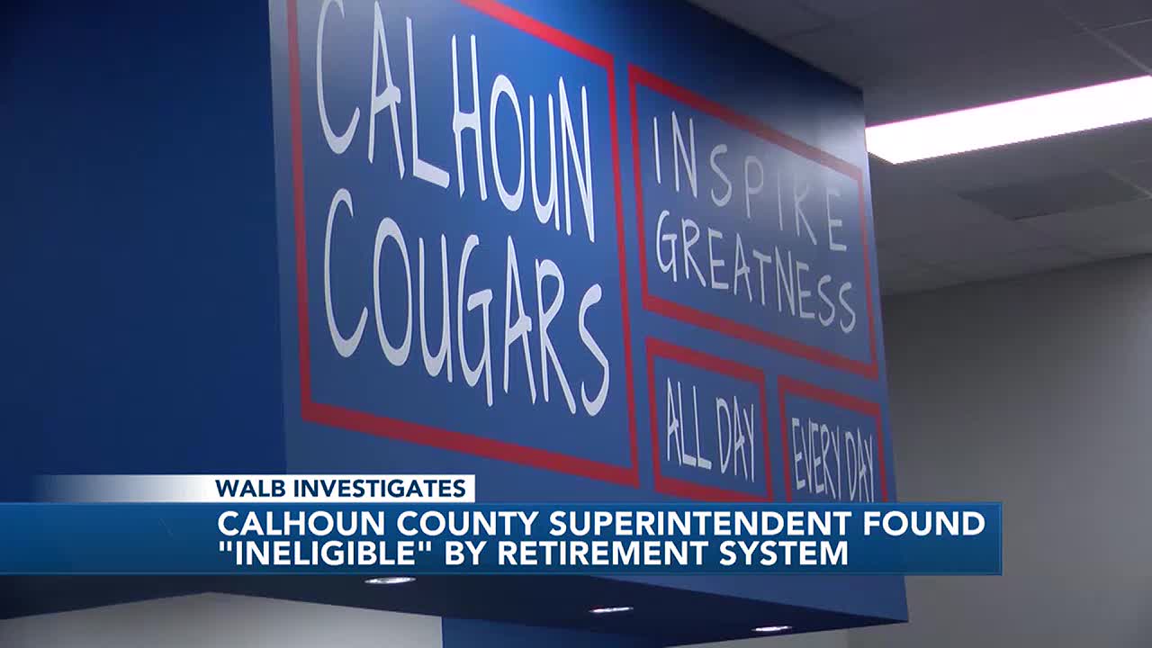 Calhoun Co. Schools superintendent found 'ineligible' by retirement system