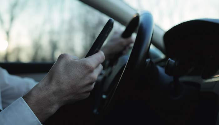 Video Captures Man Driving With No Hands on Interstate While