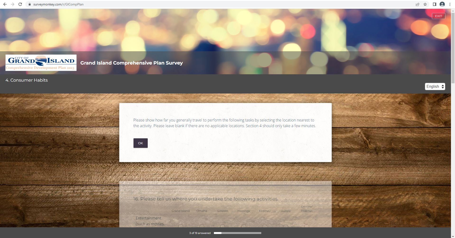 Grand Island Residents Encouraged To Complete Comprehensive Survey