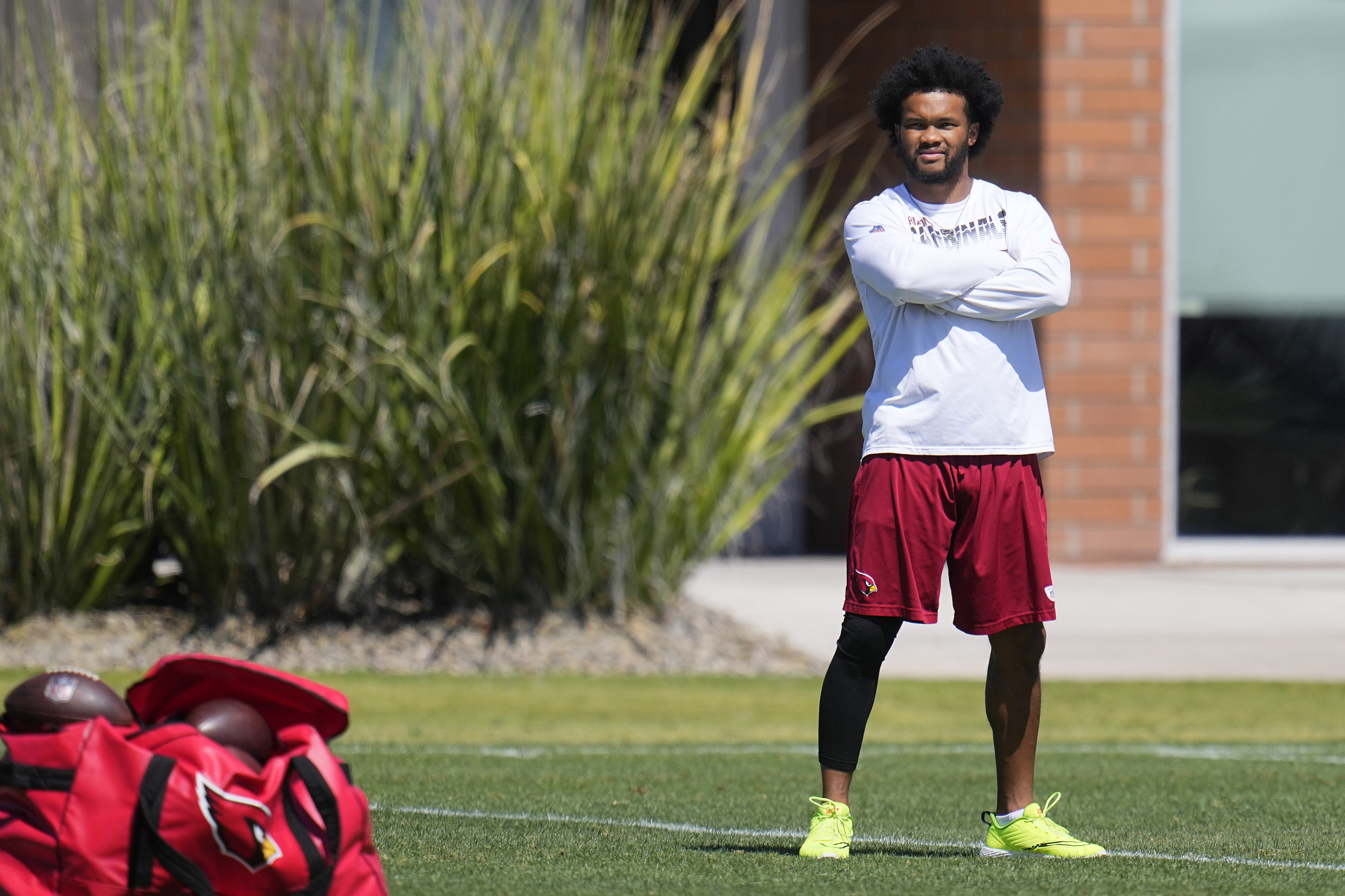 Kyler Murray takes next step in ACL recovery, itching for early return