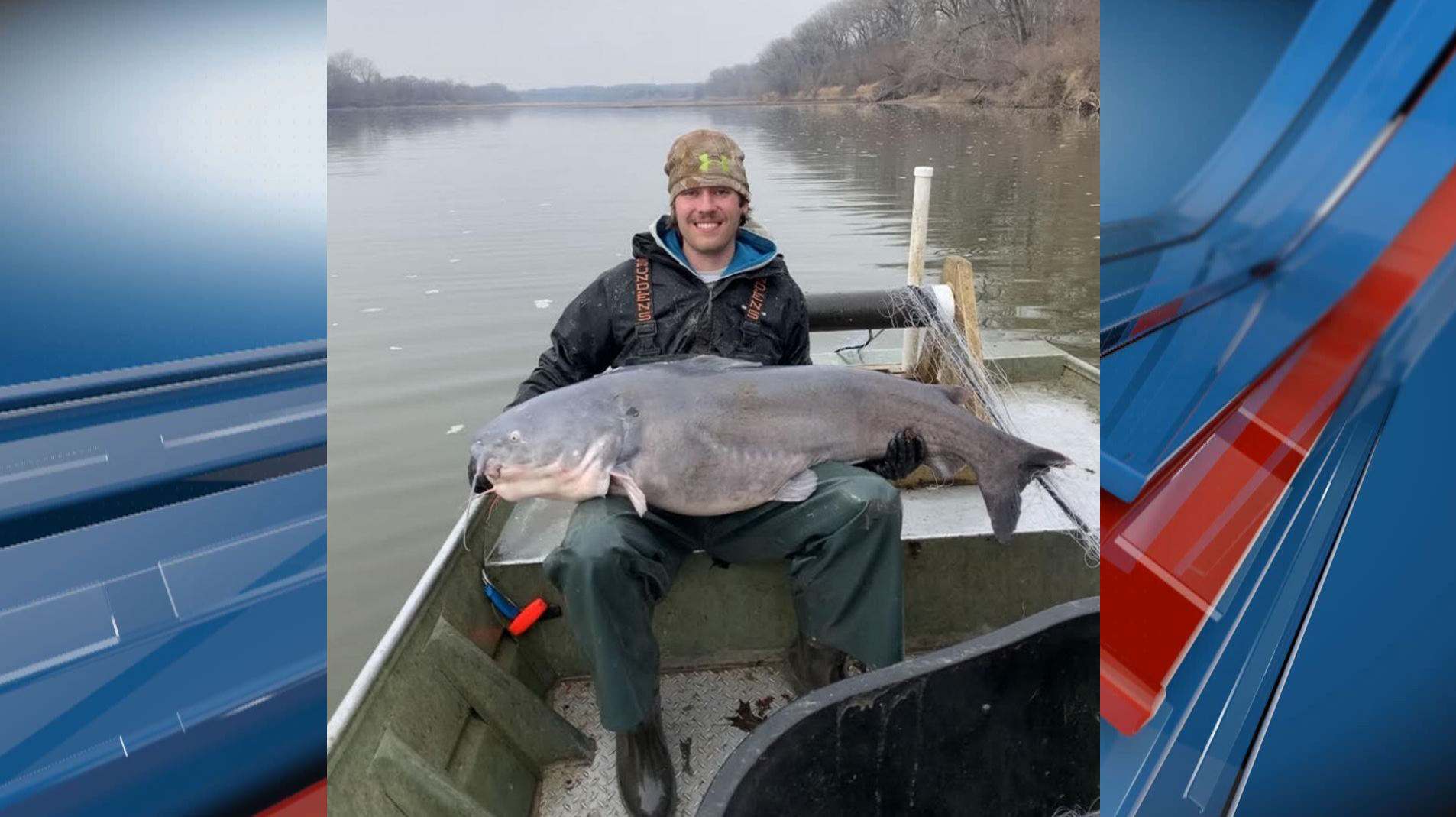 RIVER MONSTER: Biologists encounter 80lb catfish on Kansas River