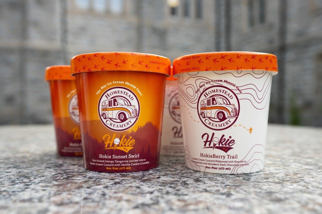 Homestead Creamery launches two new flavors of Virginia Tech