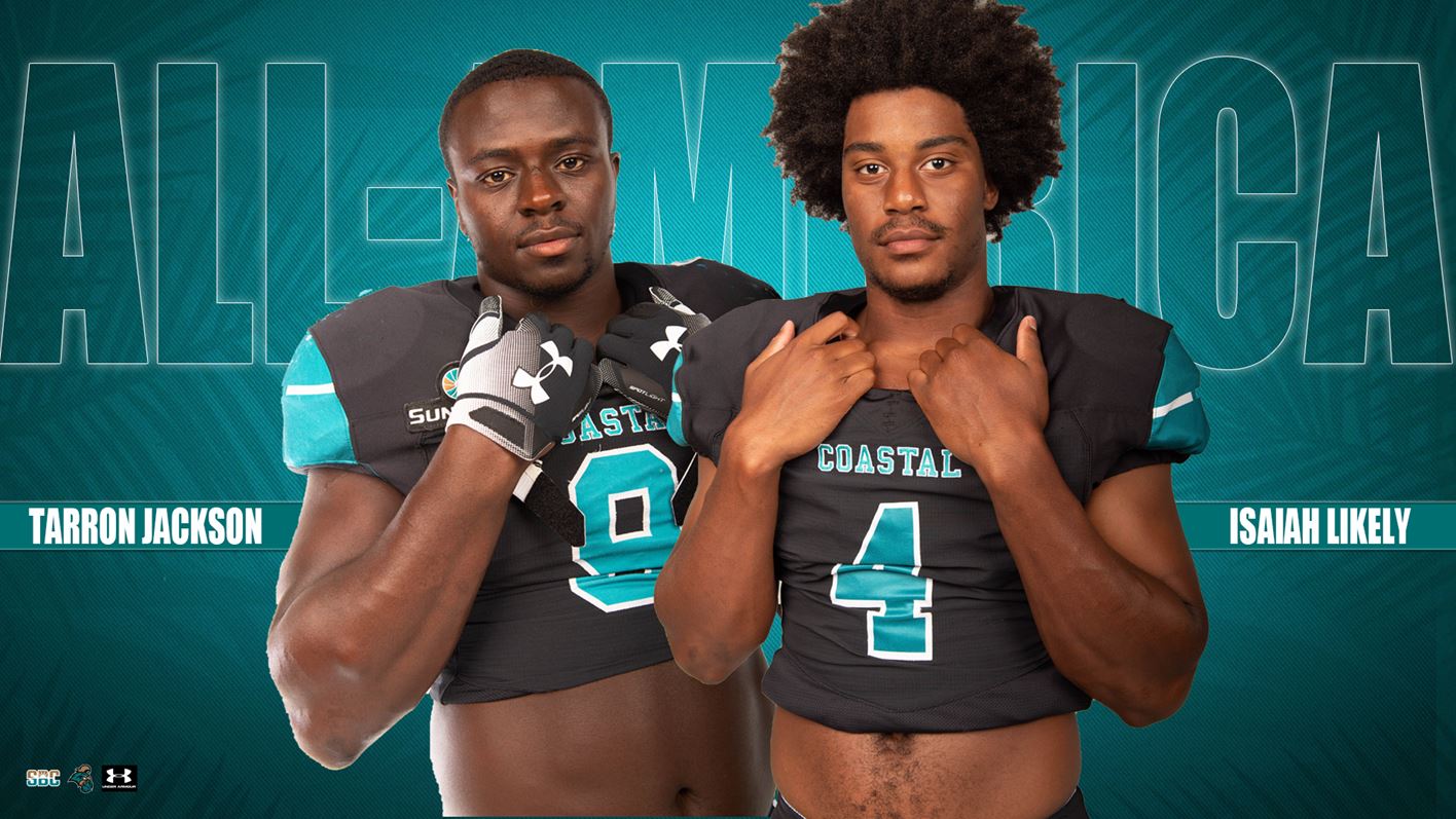 Coastal Football duo of Jackson, Likely pick up All-America recognition