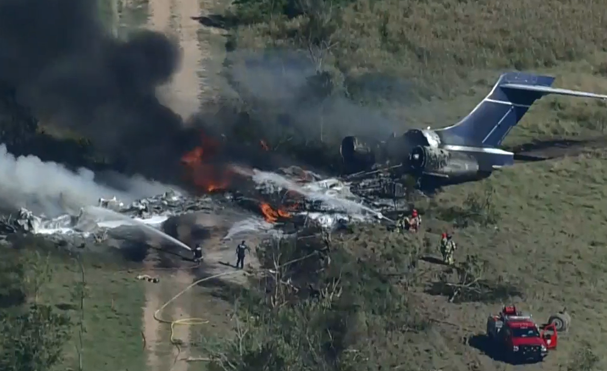 Miracle 21 survive plane crash outside Houston