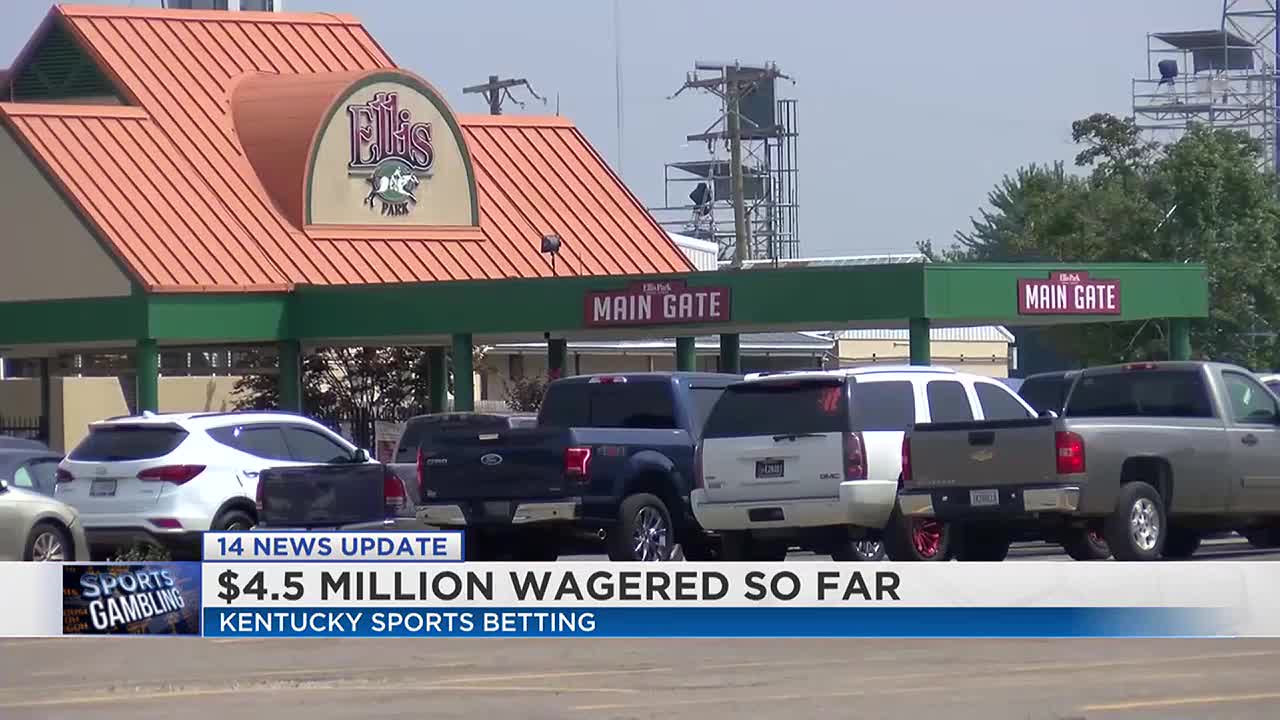 $4.5 million bet as Kentucky sports betting launches mobile