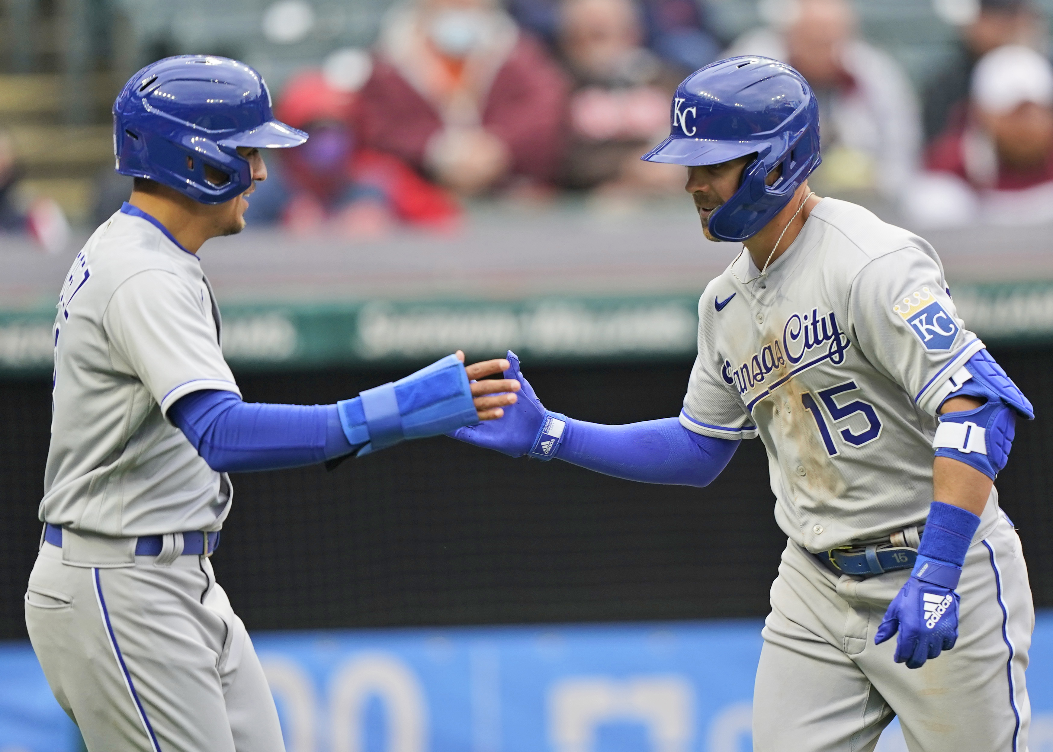 Merrifield hits first-career home run in Royals win over Indians