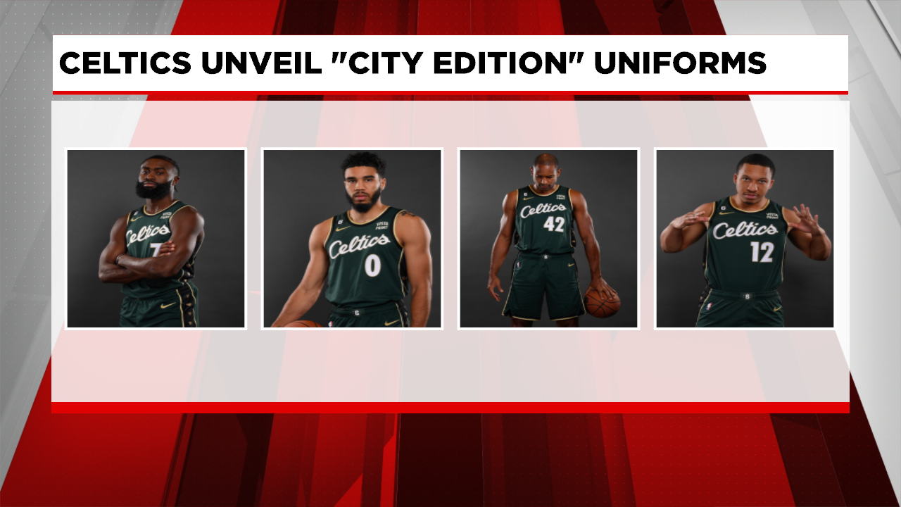 Celtics unveil City Edition uniforms honoring Bill Russell - CBS