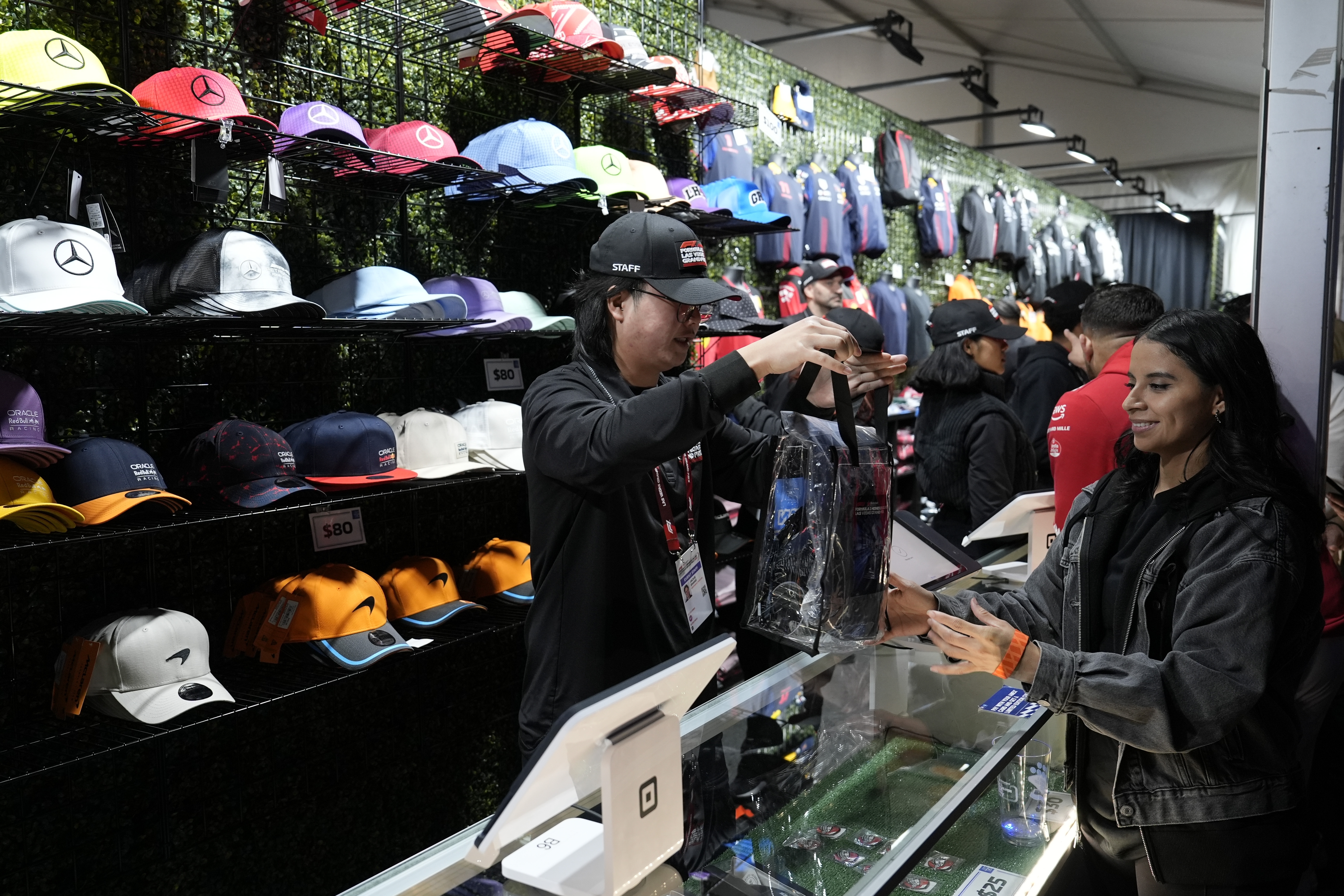 F1 holding 'exclusive sale' for locals to purchase Las Vegas Grand Prix  merchandise