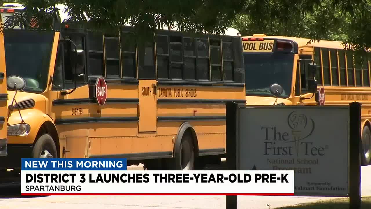 District 3 launches three year old pre k