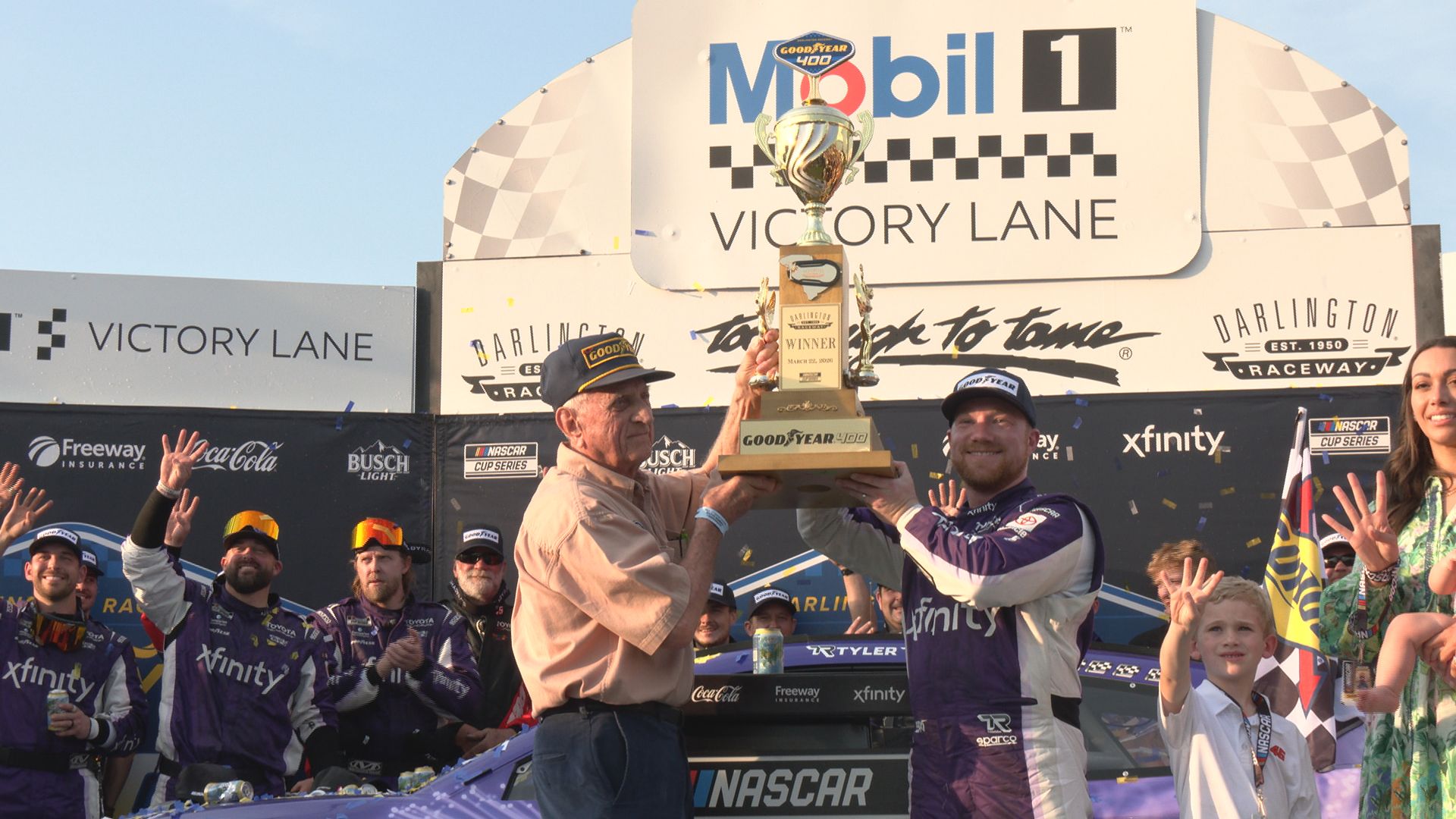 Tyler Reddick conquers Darlington, wins Goodyear 400 for 4th