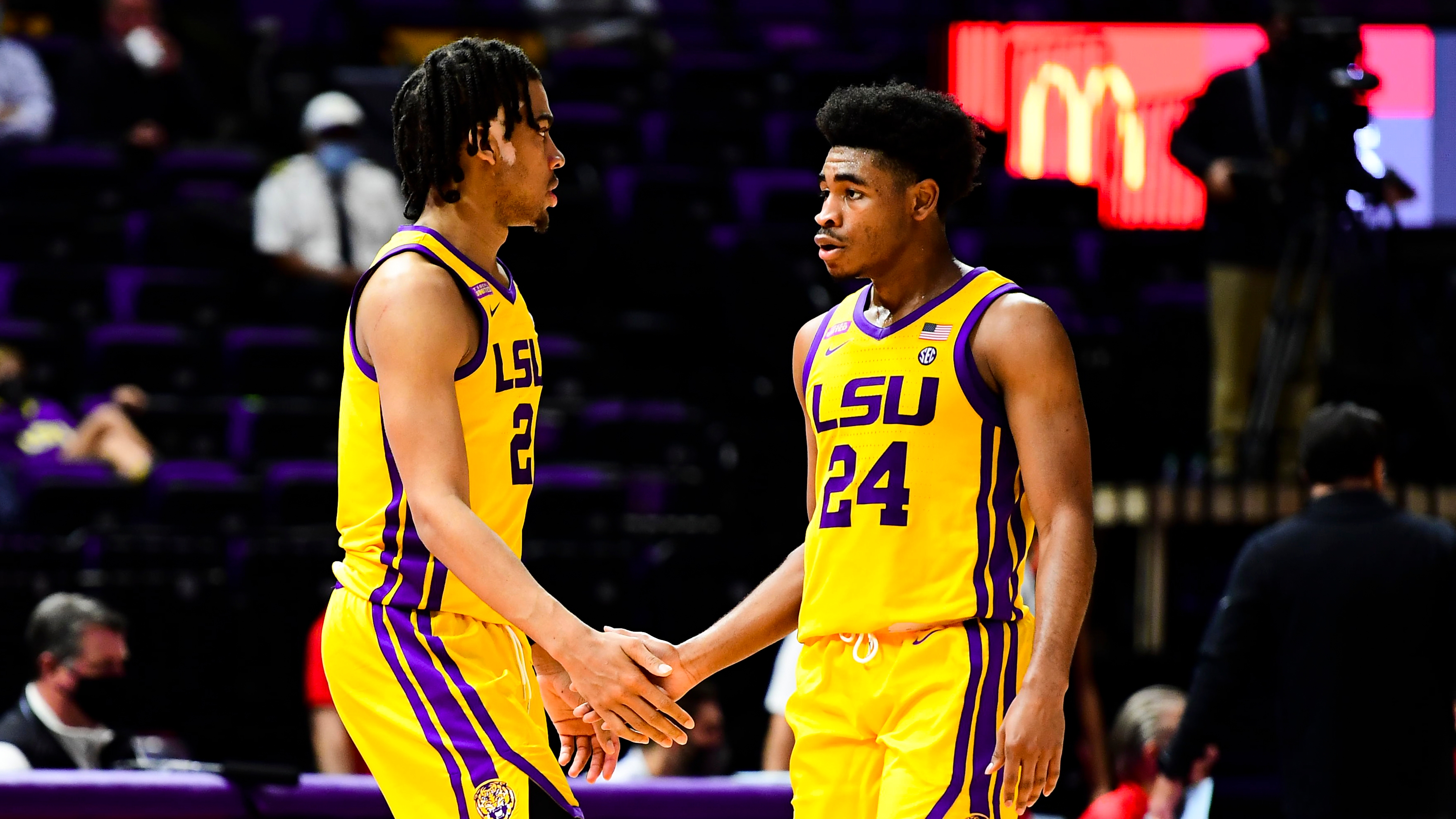 LSU Basketball Forward Trendon Watford Declares for 2021 NBA Draft