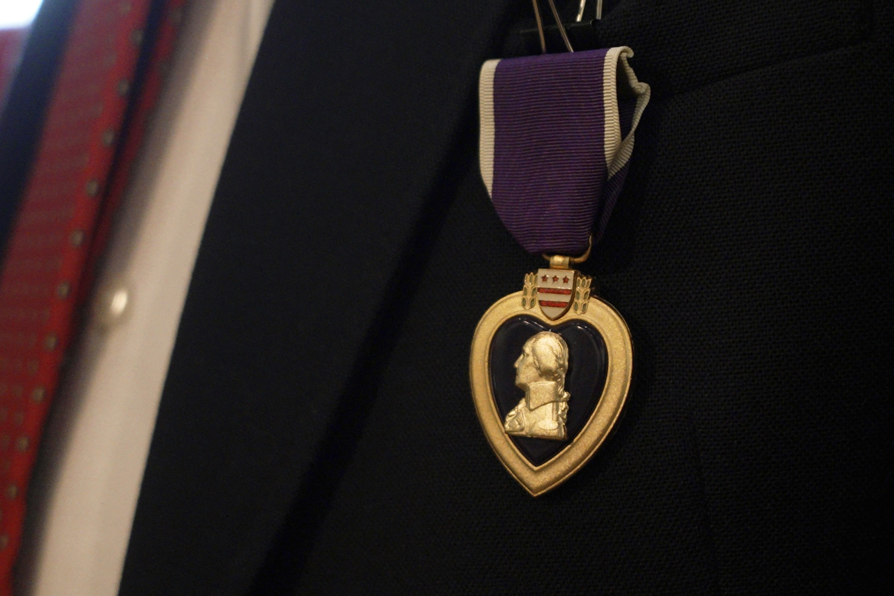 Soldiers wounded in 2003 grenade attack in Kuwait awarded Purple